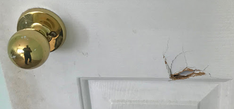 interior door hole repair San Gabriel